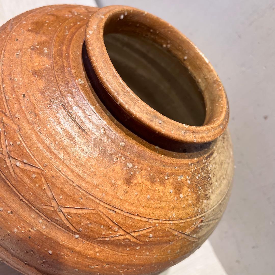 一点もの　信楽焼　花瓶　花器　壺　陶芸　骨董品　インテリア　和室　希少