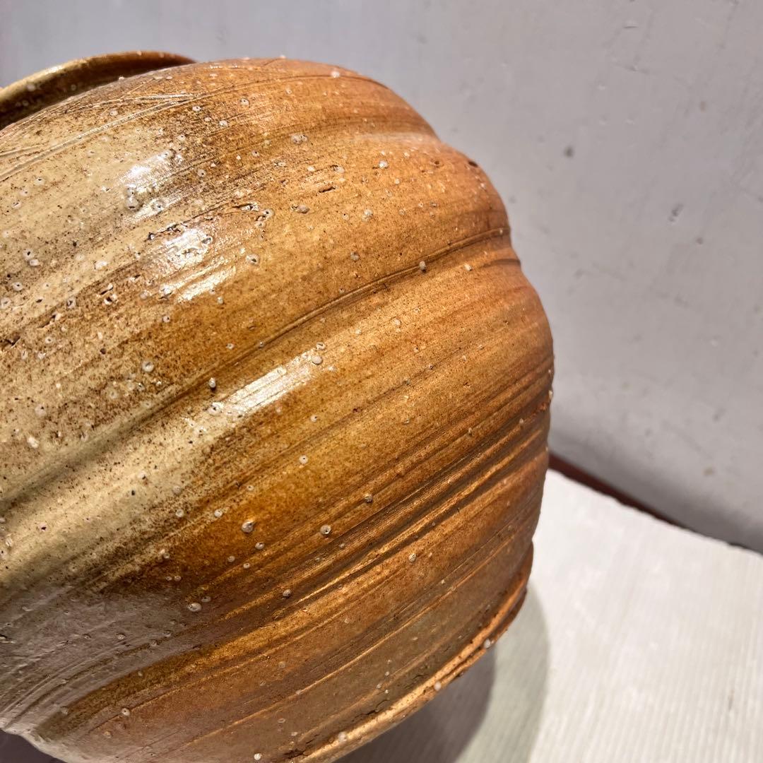 一点もの　信楽焼　花瓶　花器　壺　陶芸　骨董品　インテリア　和室　希少