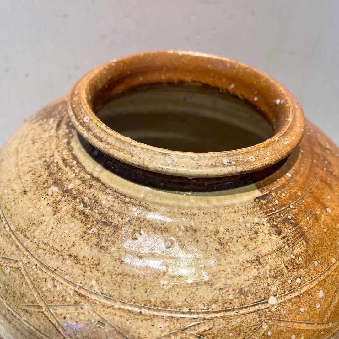 一点もの　信楽焼　花瓶　花器　壺　陶芸　骨董品　インテリア　和室　希少