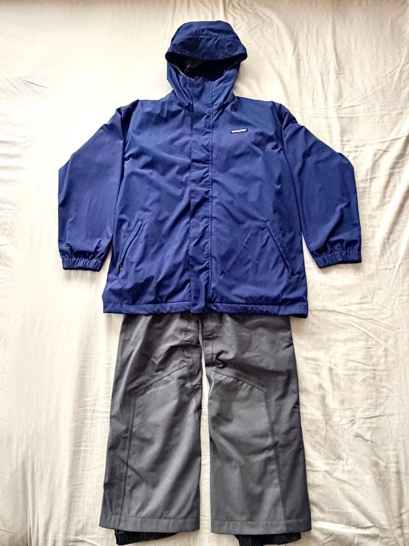 パタゴニア＆モンベル｜スキーウェア上下セット 150〜160｜ゴアテックス 美品