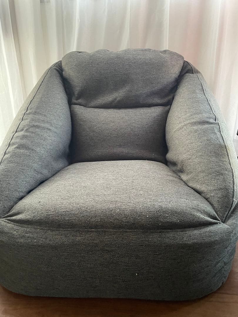 無印 空気 ソファグレー