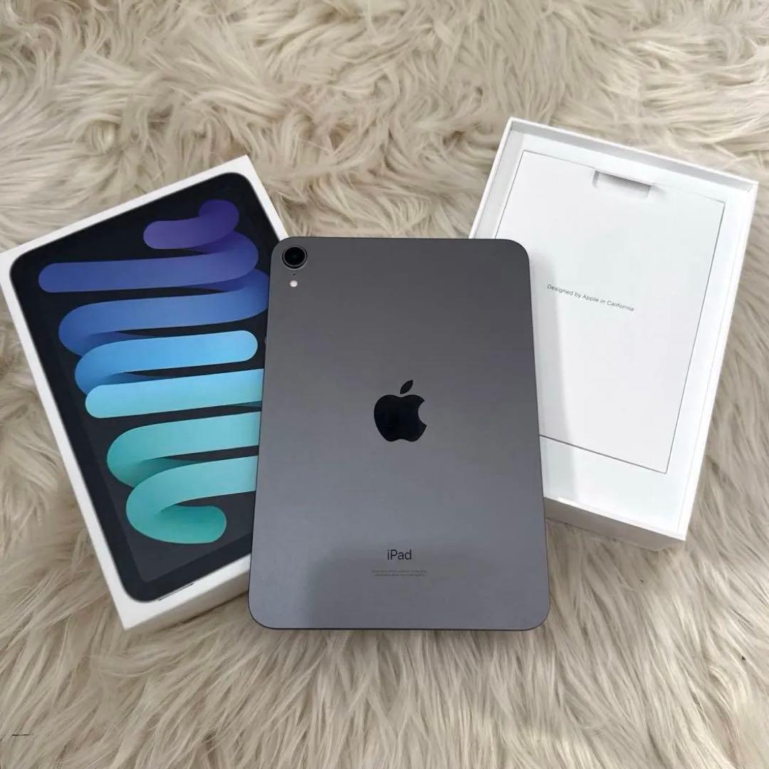 iPad mini (第6世代) Wi-Fiモデル／64GB／スペースグレイ