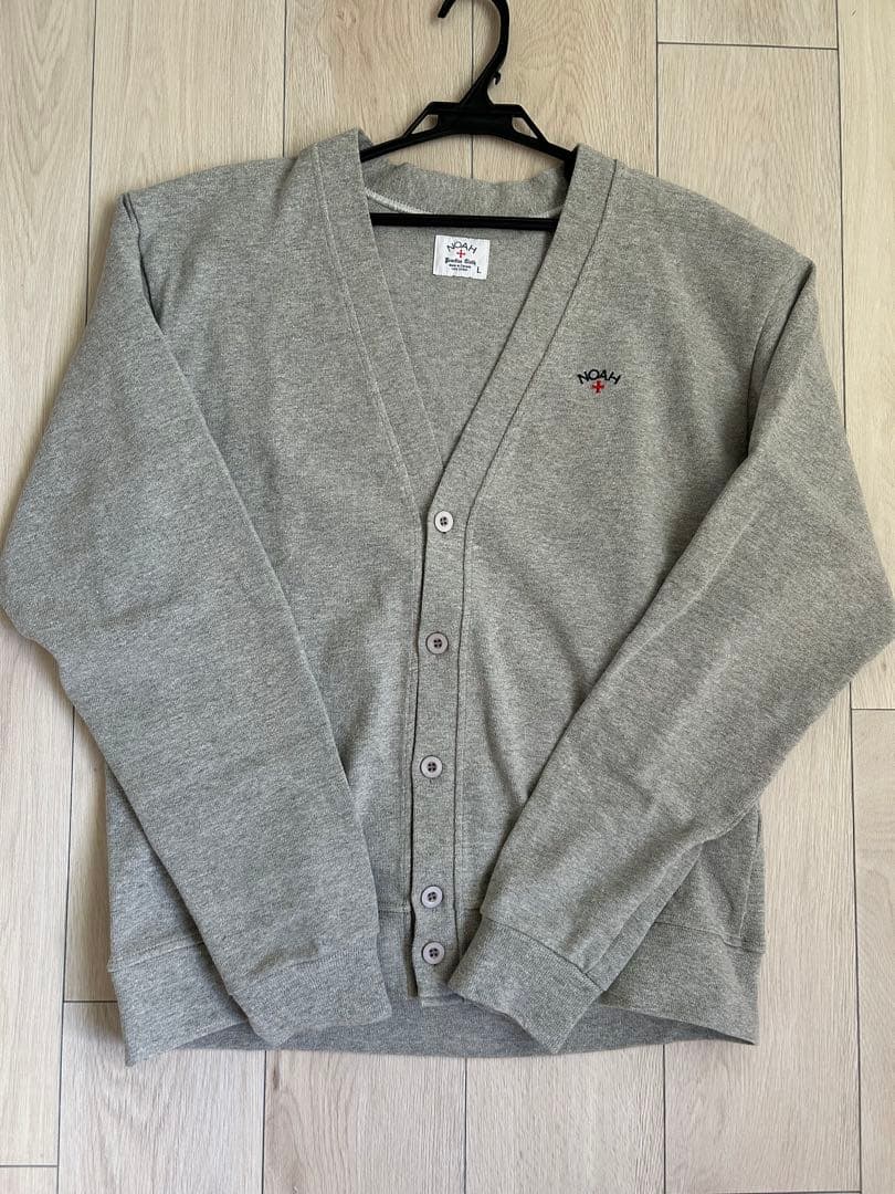NOAH グレー カーディガン Lサイズ