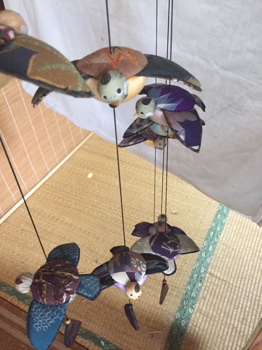 すずめの釣り飾り