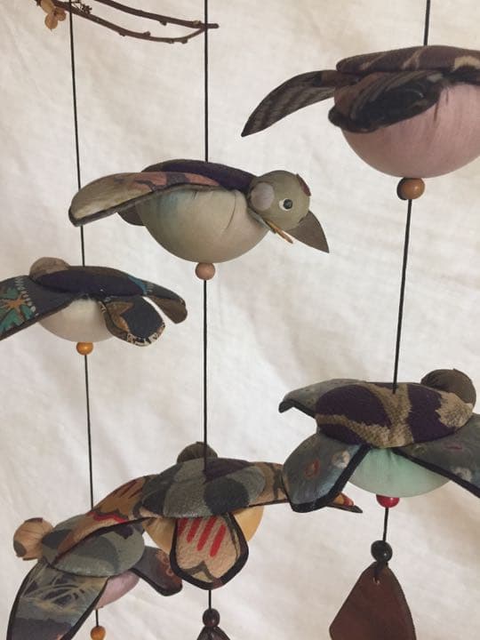 すずめの釣り飾り