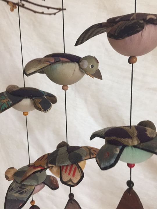 すずめの釣り飾り