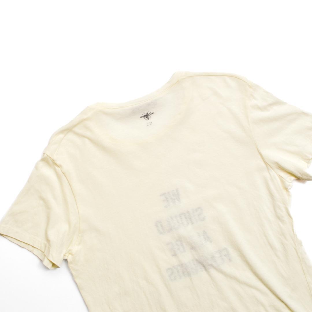 Christian Diorクリスチャンディオール イタリア製 綿麻TシャツM