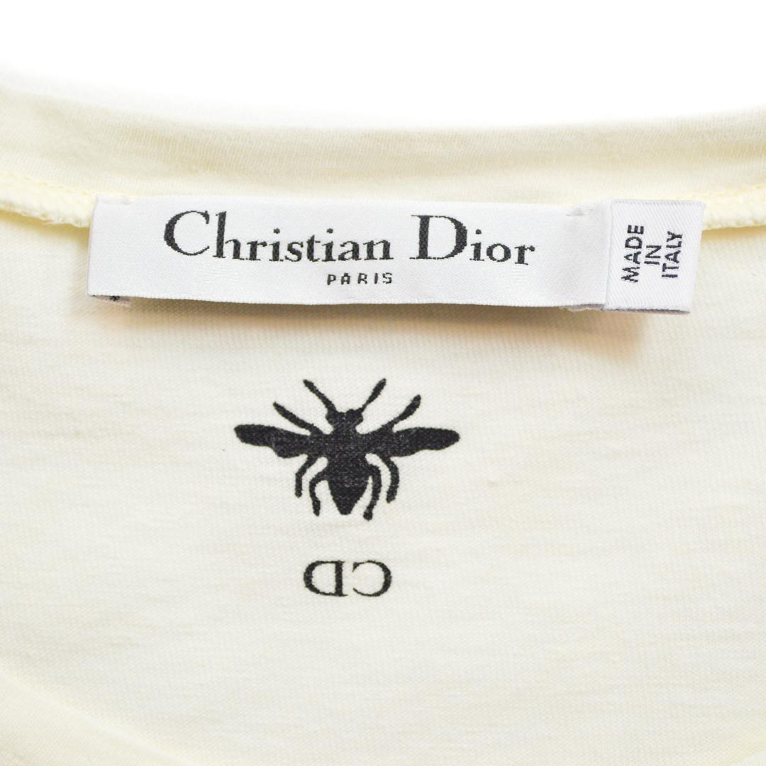 Christian Diorクリスチャンディオール イタリア製 綿麻TシャツM
