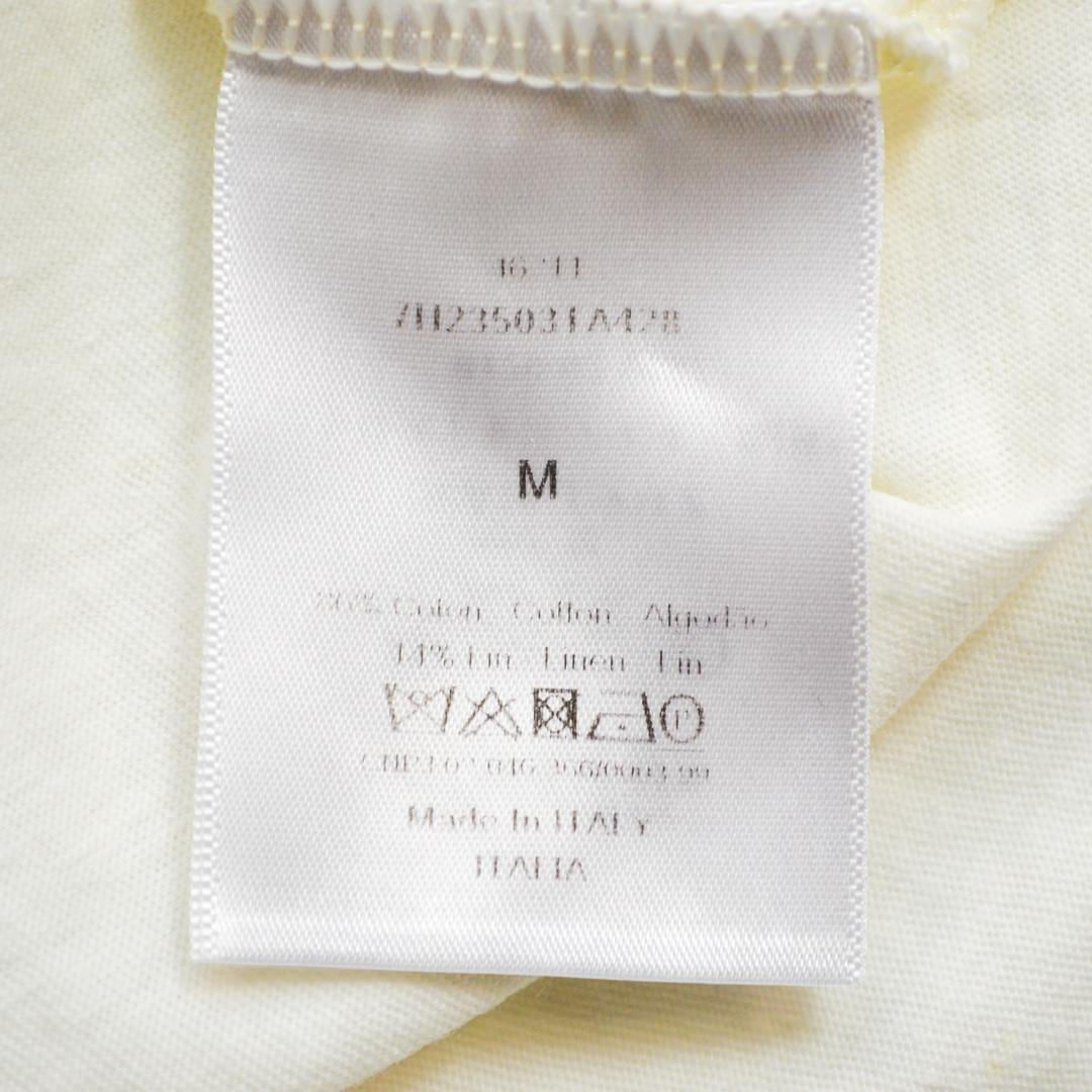 Christian Diorクリスチャンディオール イタリア製 綿麻TシャツM