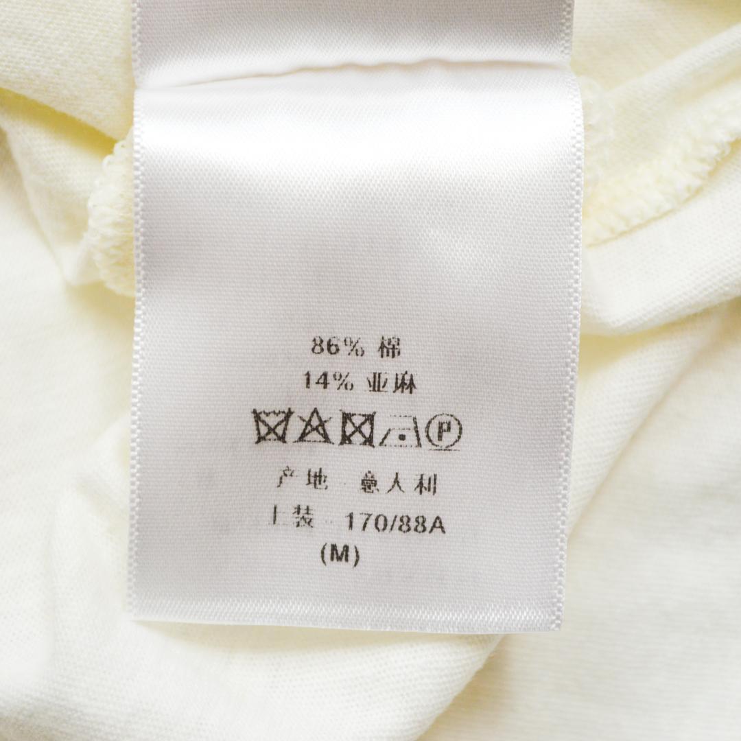 Christian Diorクリスチャンディオール イタリア製 綿麻TシャツM