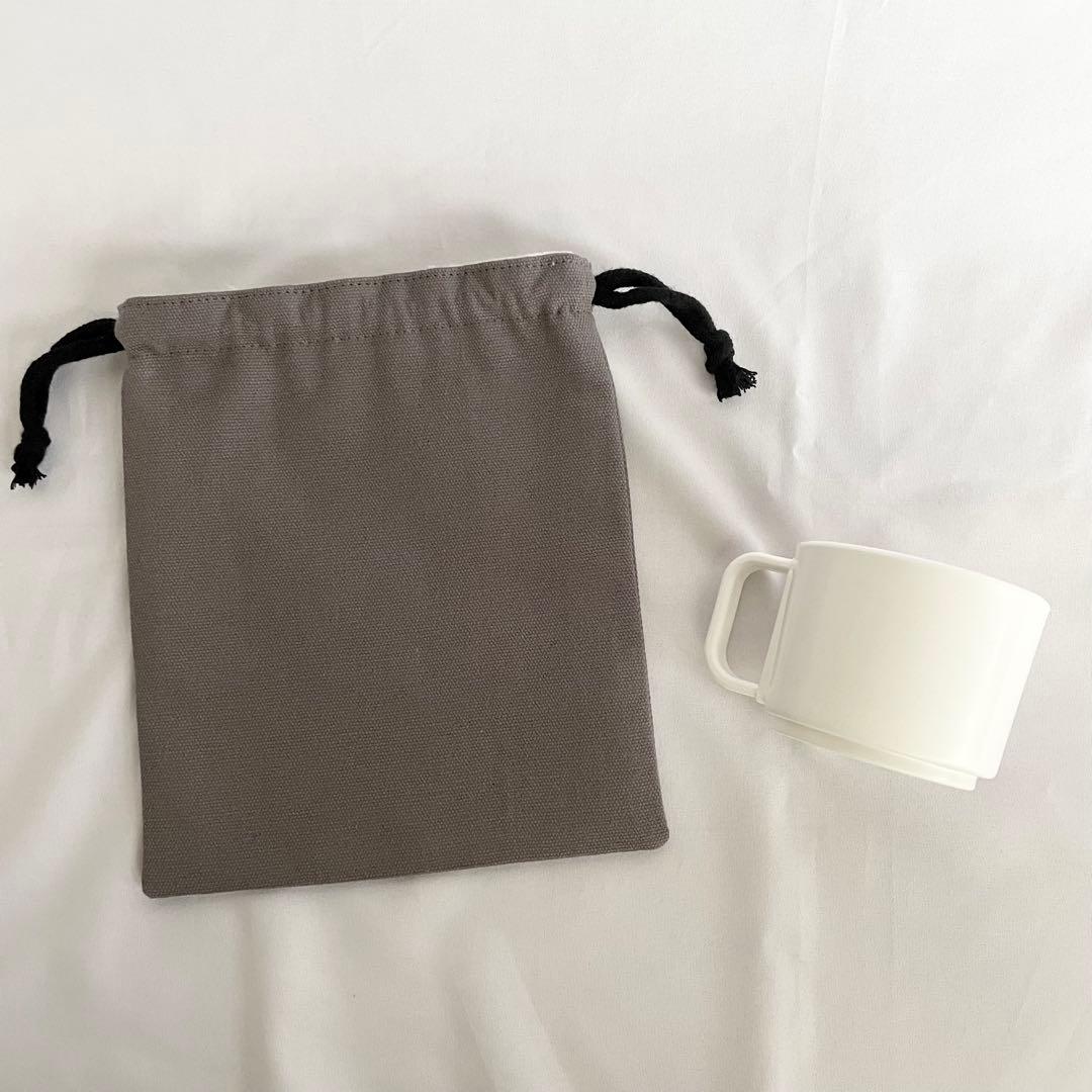 入園入学　レッスンバッグ　図書本バッグ　通園バッグ　グレー　無地　シンプル