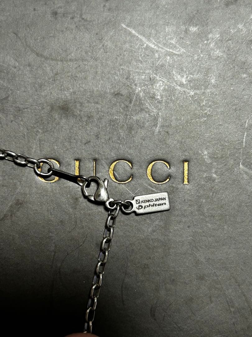 GUCCI SAGITTARIUS ネックレス　⚠️チェーンはphiten