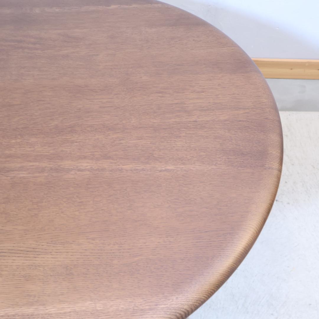 HIDA 飛騨産業 キツツキマーク 侭 オーク材 ダイニングテーブル ラウンド