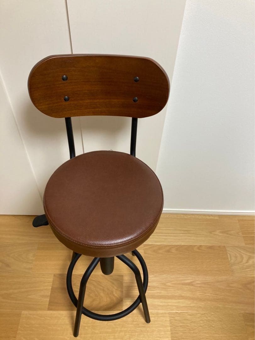 家具　TAM カウンター　チェア 木製 回転 座面昇降 椅子　バー　カフェ
