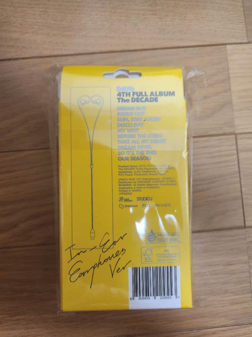 DAY6 4th Album The DECADE ウォンピル イヤホン