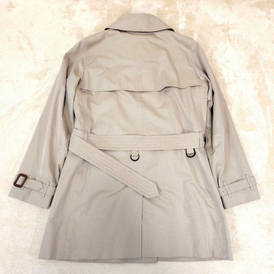 バーバリーロンドン トレンチコート ベージュ ライナー ノバチェック ベルト M