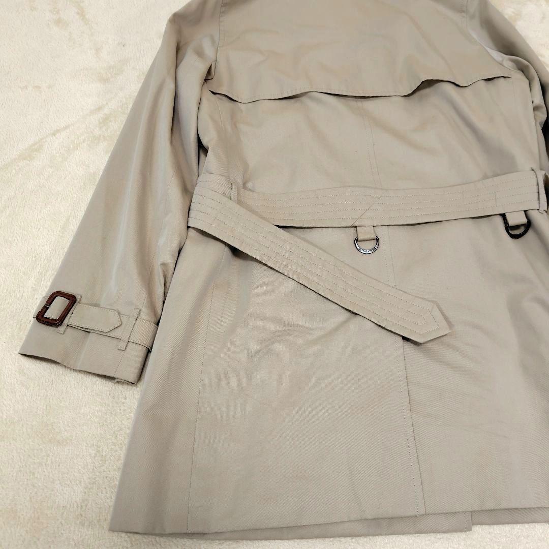 バーバリーロンドン トレンチコート ベージュ ライナー ノバチェック ベルト M