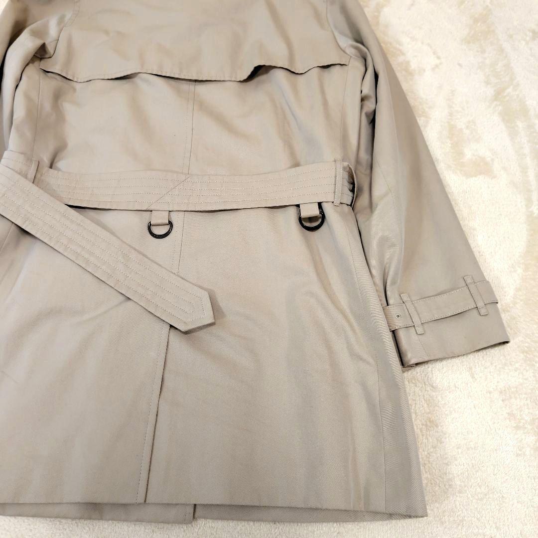 バーバリーロンドン トレンチコート ベージュ ライナー ノバチェック ベルト M