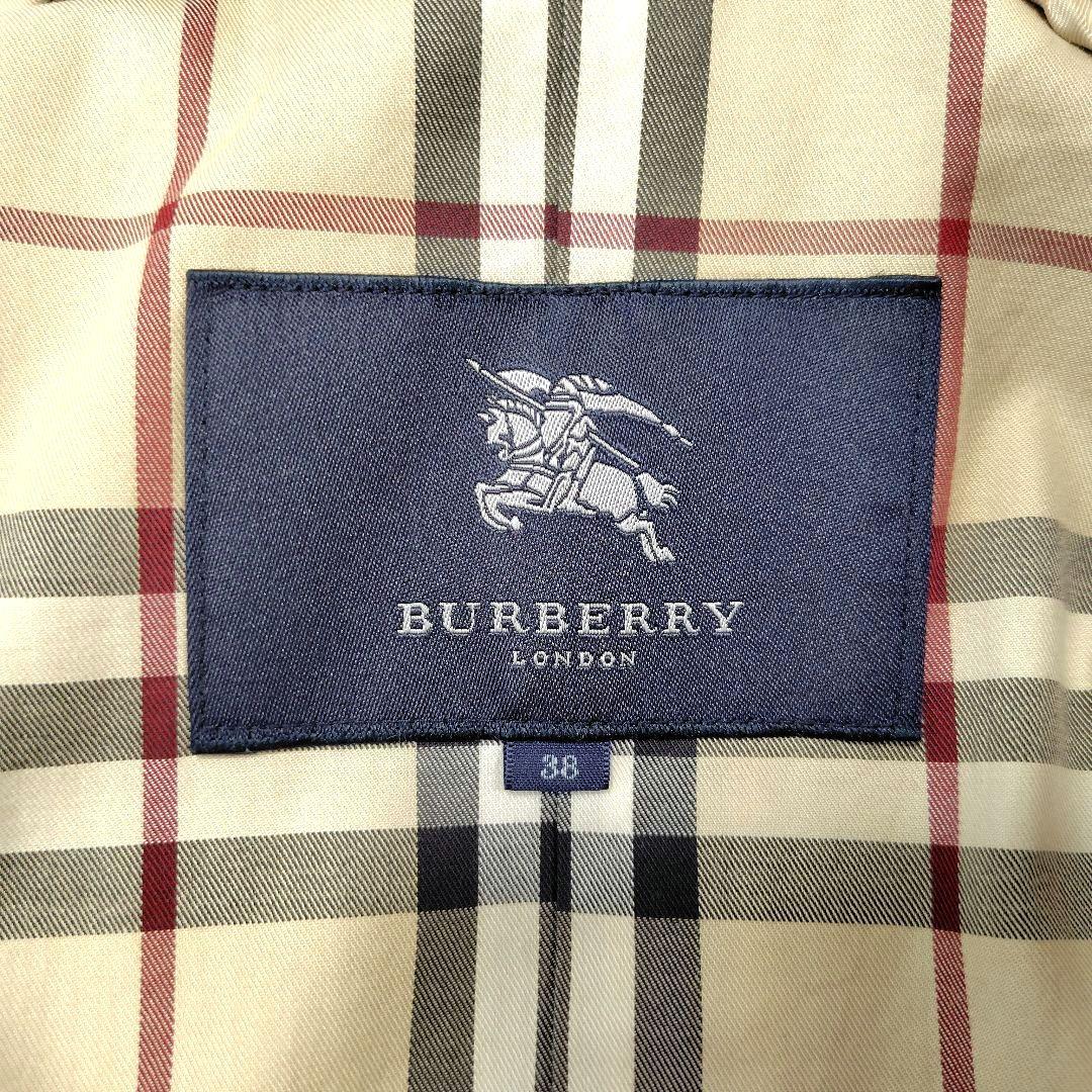 バーバリーロンドン トレンチコート ベージュ ライナー ノバチェック ベルト M