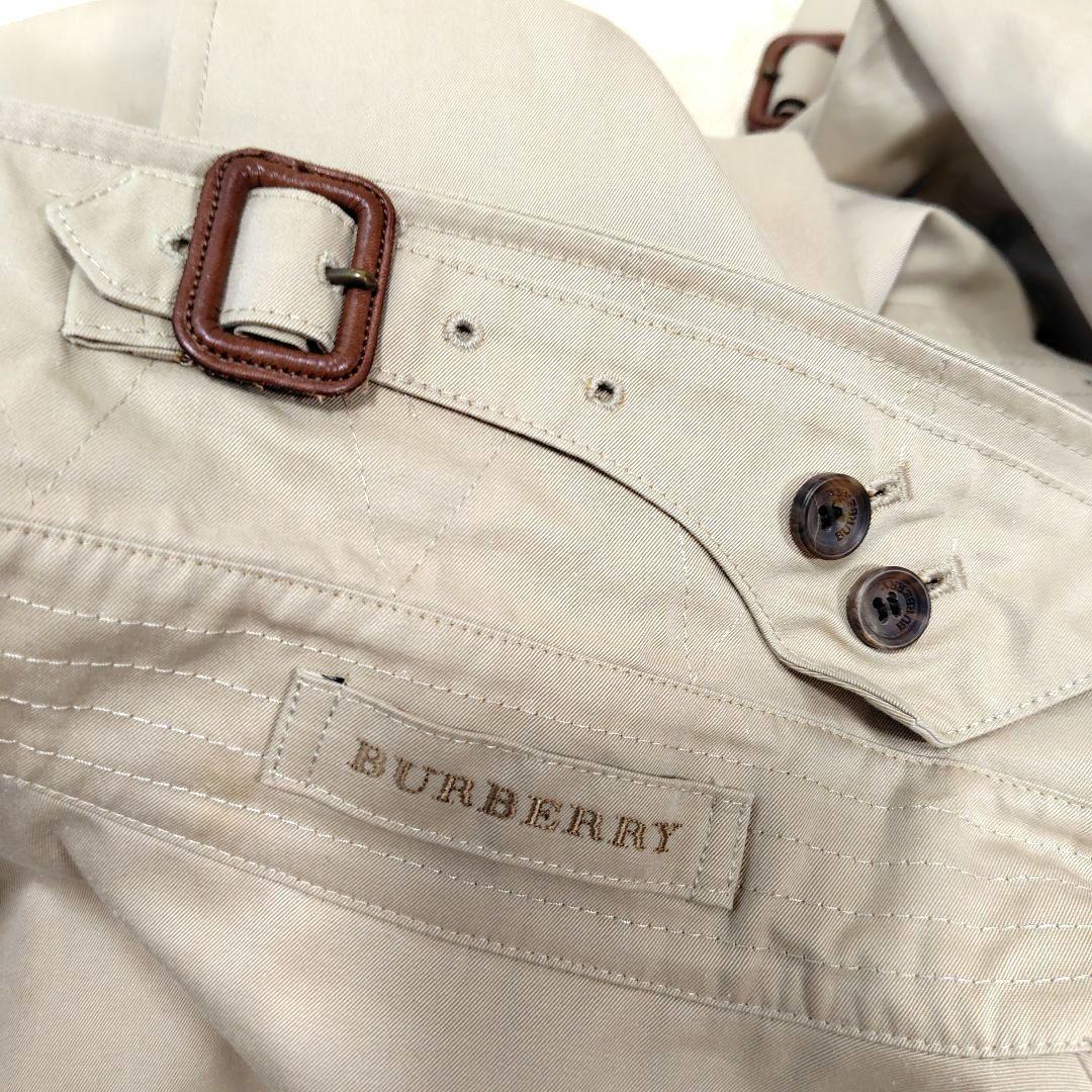 バーバリーロンドン トレンチコート ベージュ ライナー ノバチェック ベルト M