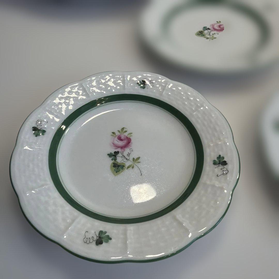 ヘレンド　ウィーンの薔薇　小皿３枚