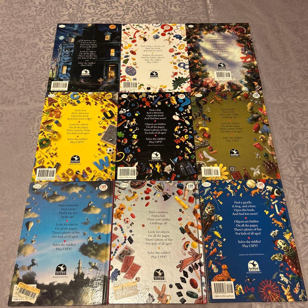 I SPY 絵本 9冊セット 洋書　英語版　ハードカバー