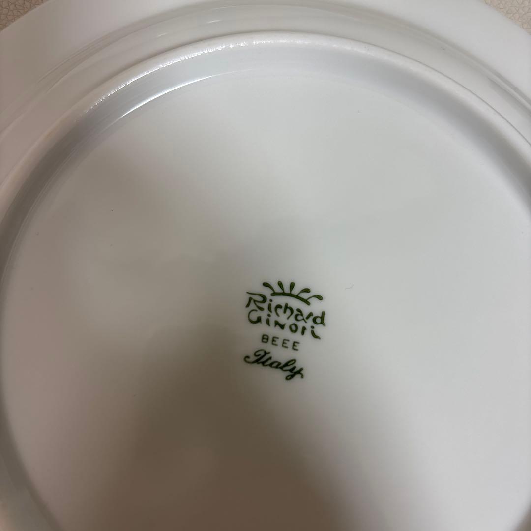 未使用美品　リチャード ジノリ ジオポンティサーカス　プレート　21cm 3枚