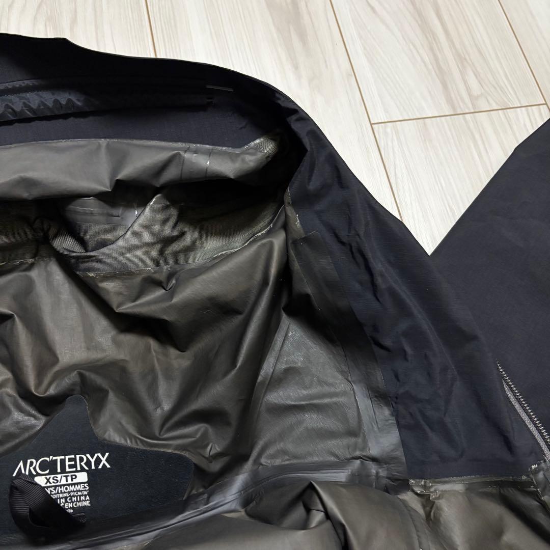 アークテリクス　アルファSL メンズXS 黒　ブラック　ゴアテックス　ナイロン