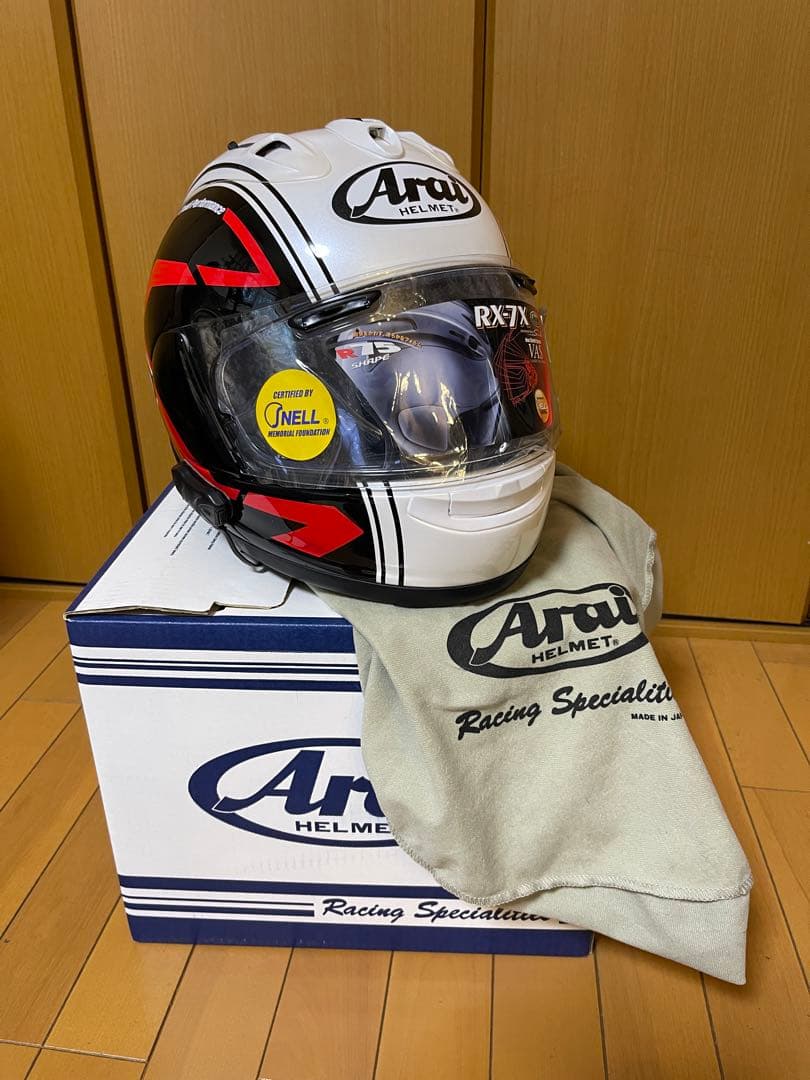 お値下げ　Arai RX-7X Druid Performance ヘルメット