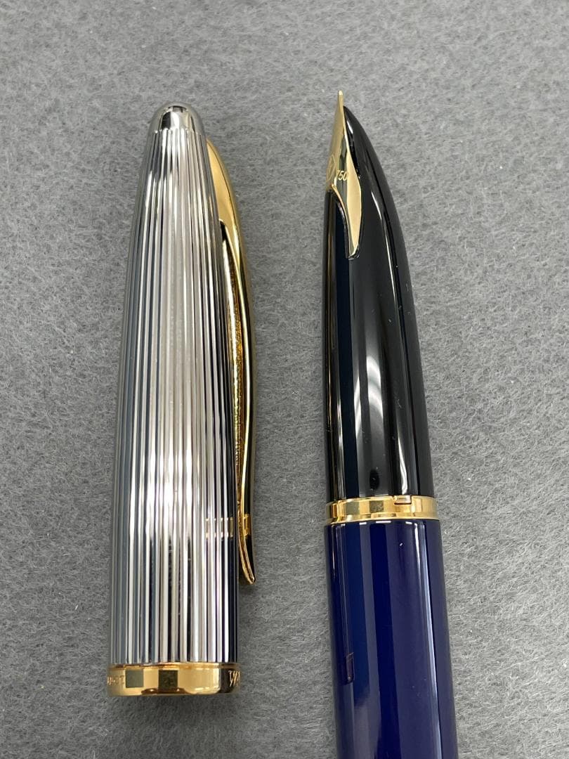 【未使用】ウォーターマン　カレンデラックス　万年筆　ブルー　廃盤品