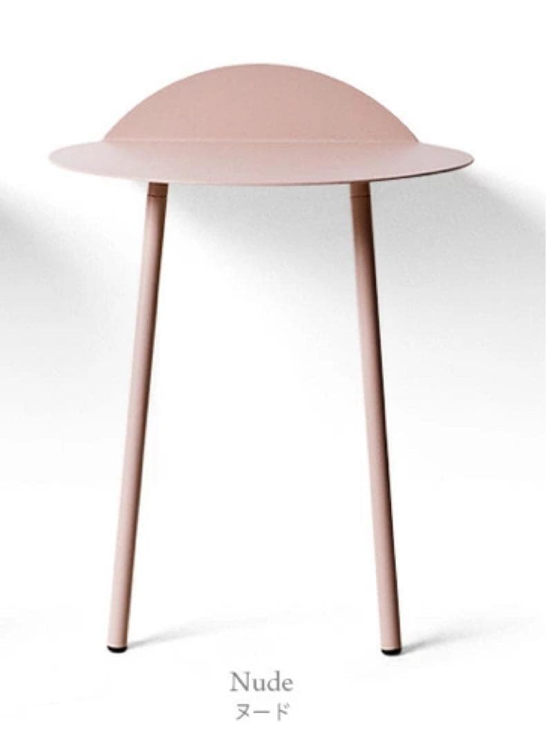 Yeh Wall Table ヌードカラー サイドテーブル 400mm幅