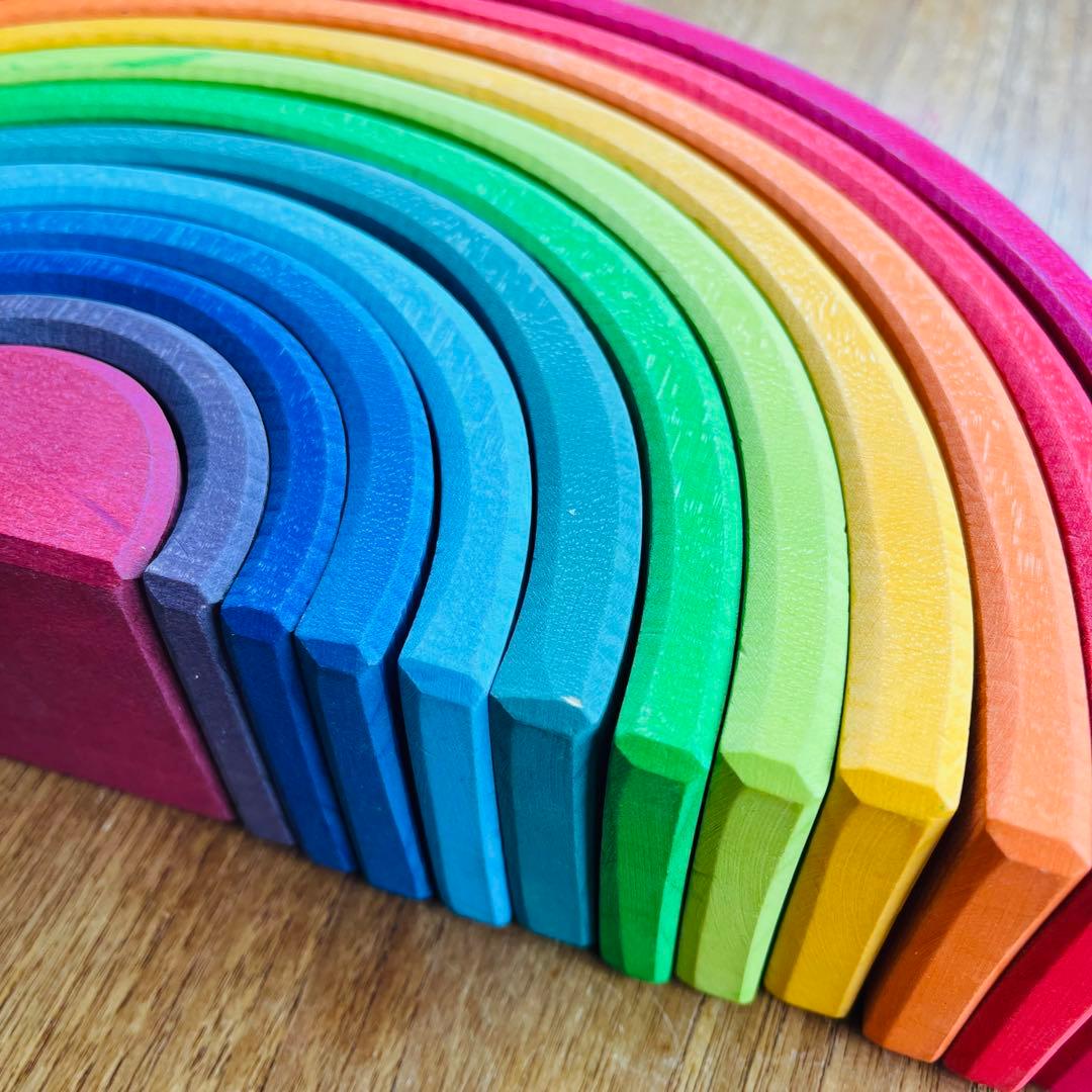 グリムス　アーチレインボー　ラージ　大　知育玩具