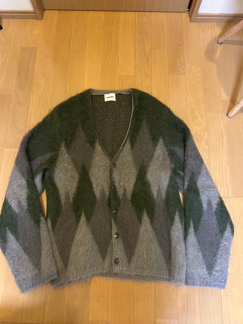 greatLAnd カーディガンMOHAIR CARDIGAN XL