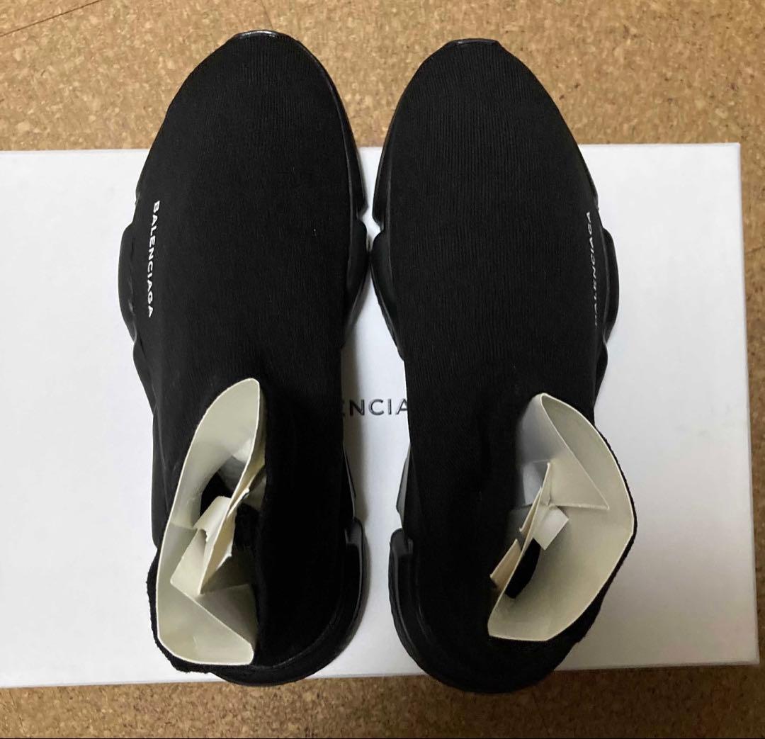 BALENCIAGA ブラック ハイカットスニーカー