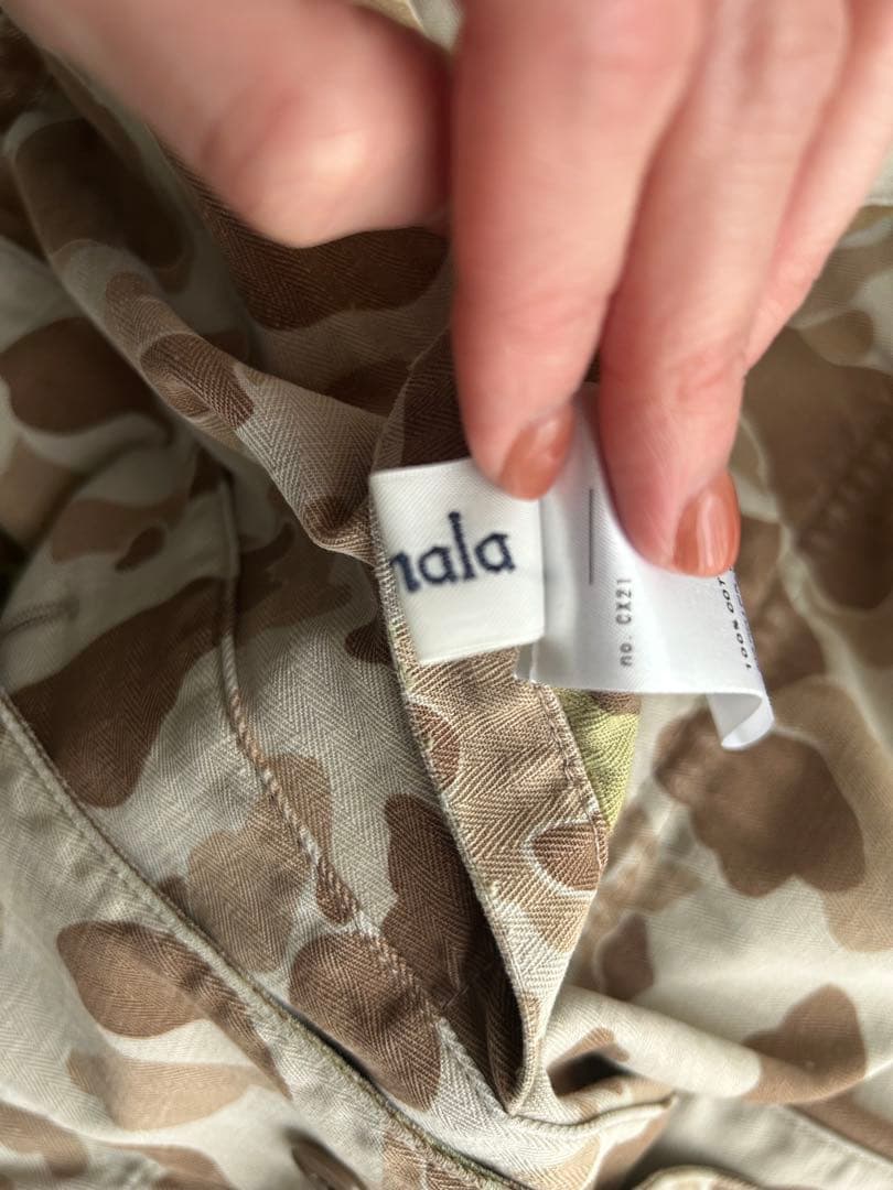 chimala チマラ　迷彩リバーシブルジャケット⭐︎サンプル品☆