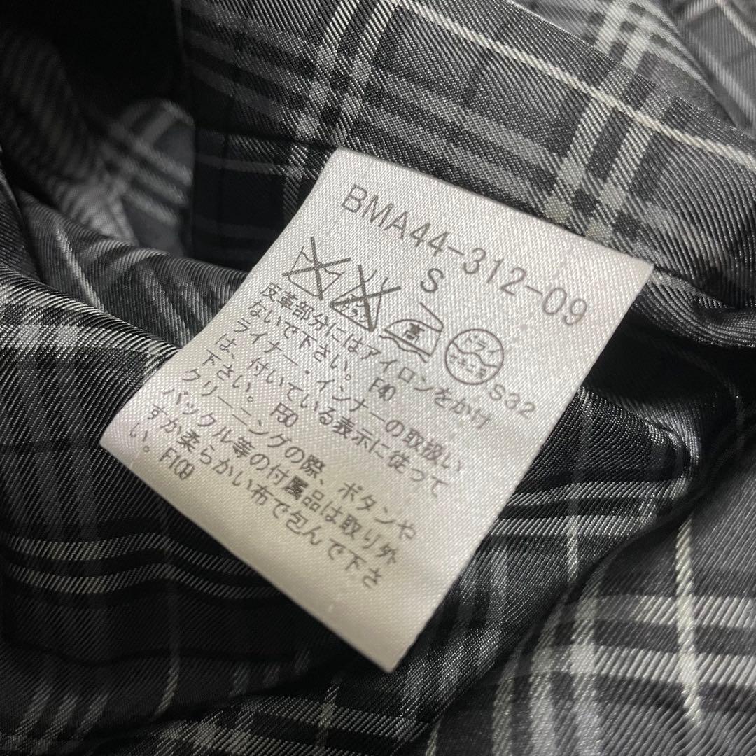 美品✨バーバリーブラックレーベル ライナー付き トレンチコート ノバチェック S