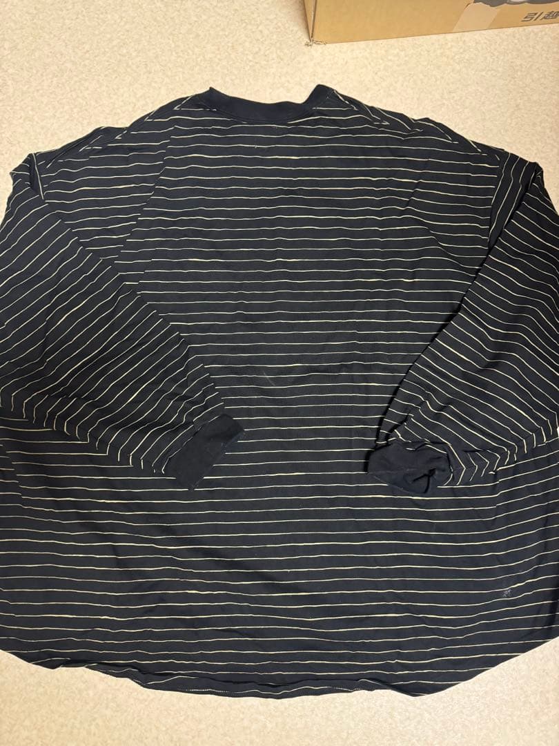 SEE SEE L/S TEE COLLECTION ブラックイエロー　L