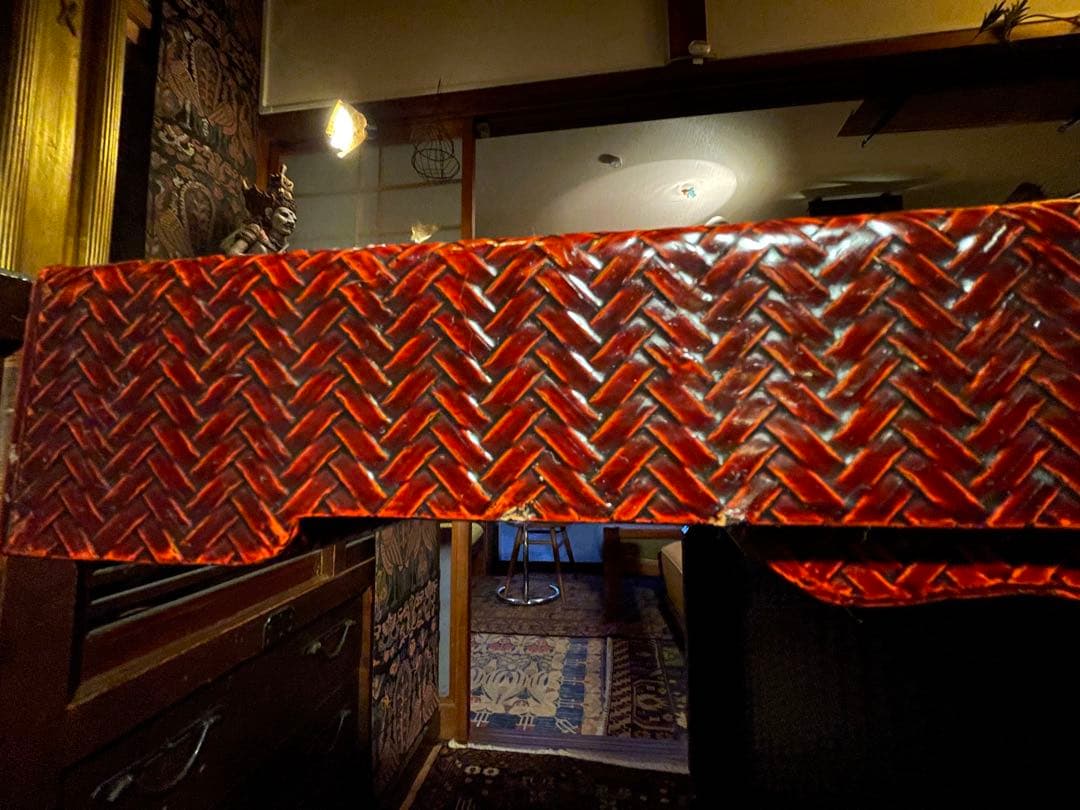 九州籃胎漆器 座卓