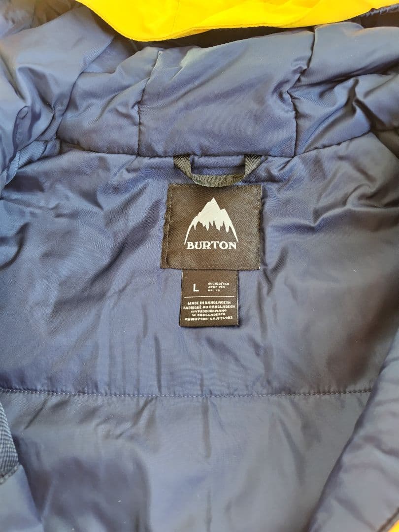 キッズ　Burton　上下セット スノーボードウェア Lサイズ