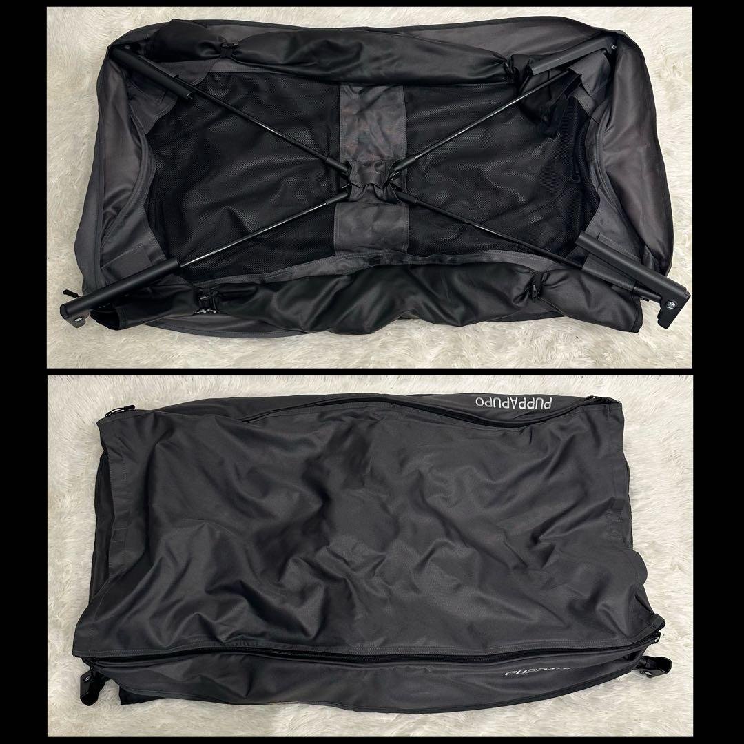 【美品】PUPPAPUPO プッパプーポ ストローラー ワゴン 2人乗り