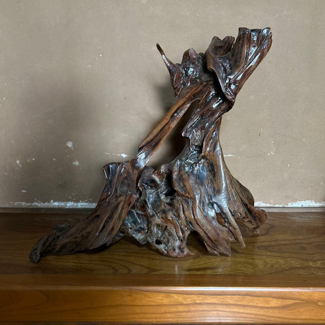 【できれば直接引き渡し】木のオブジェ 大きめ 和インテリア