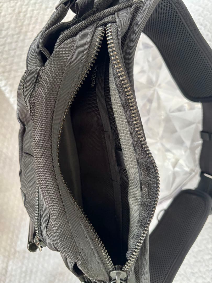 PORTER HEAT ウエストバッグ クロスバッグ 黒 吉田カバン