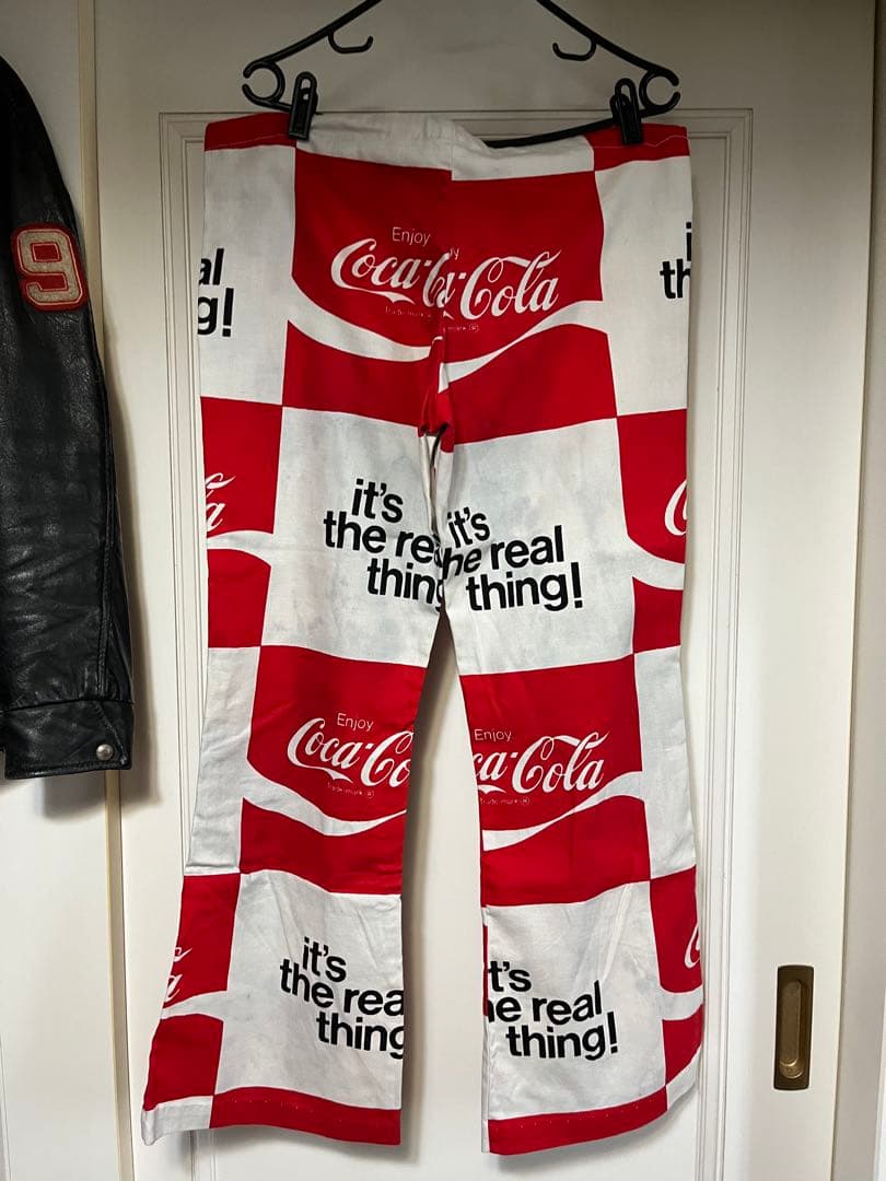 コカコーラ　70s フレアパンツ　vintage