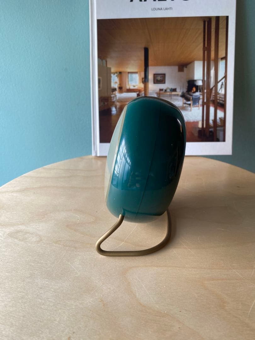 ARNE JACOBSEN テーブルクロック STATION レーシンググリーン