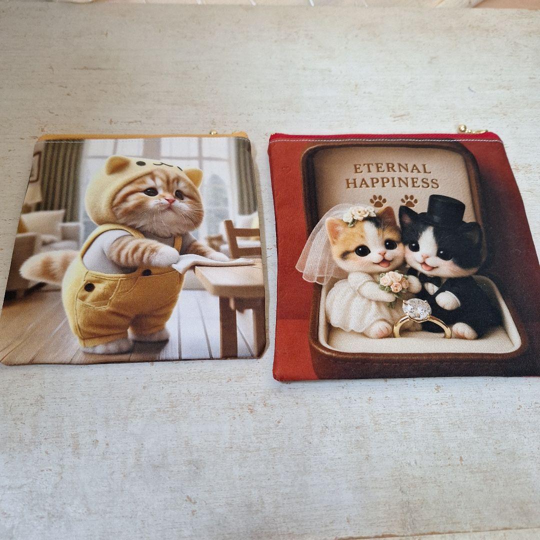 可愛いパネル生地　ハンドメイド