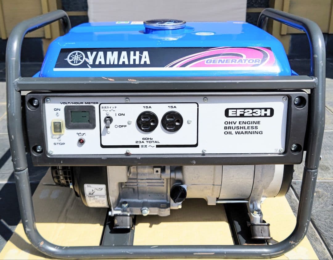 ヤマハ発電機 EF23H 60Hz　　　 引き取り限定