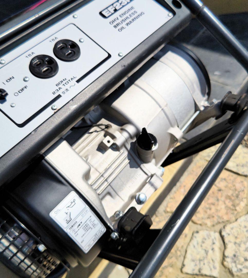 ヤマハ発電機 EF23H 60Hz　　　 引き取り限定
