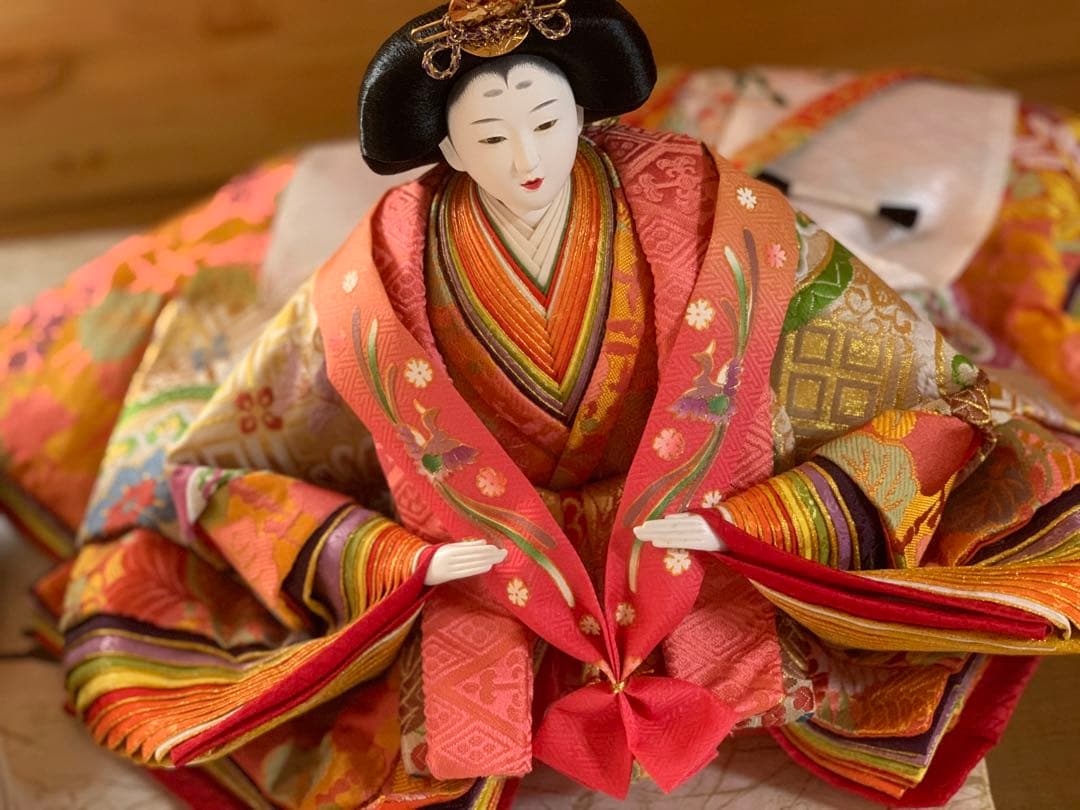 直接お取引優先　3段　ひな祭り　セット　雛人形　三段飾り　お雛様　ムシューダ