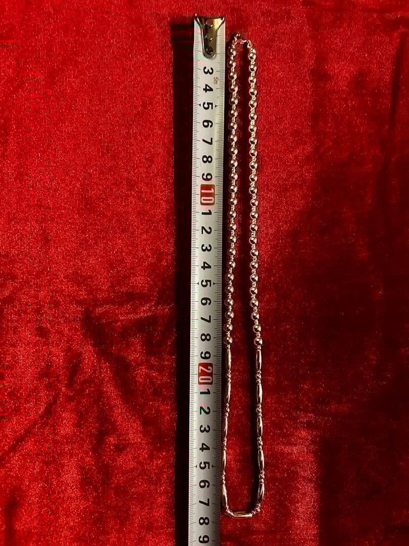 十*三様 ナバホパールネックレス　ビンテージインディアンジュエリー　シルバー中空