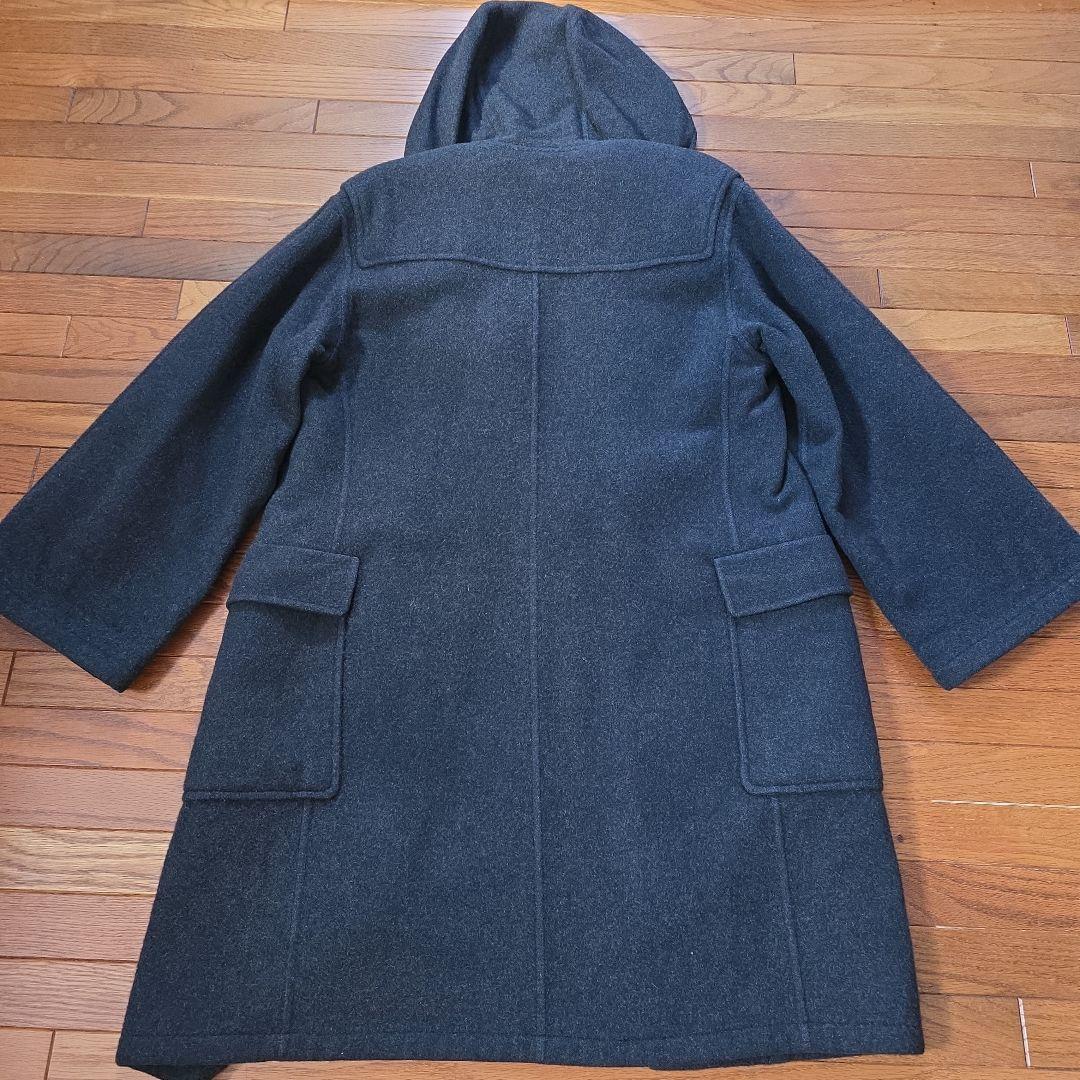 HERMÈS　エルメスケリー ダークグレー ダッフルコート　40サイズ